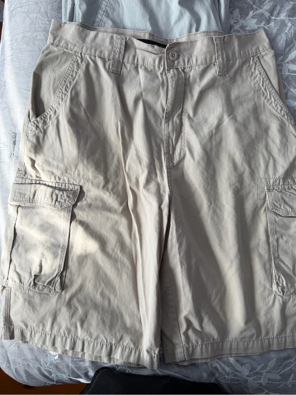 🌟☀️3 for$50☀️🌟Beverly Hills Polo Club Men's Tan Cargo Shorts